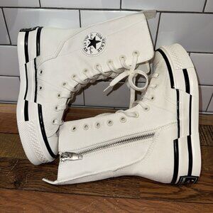 New Converse Women Chuck 70 Plus X-Hi High Top Platform Sneakers Boots Size 6